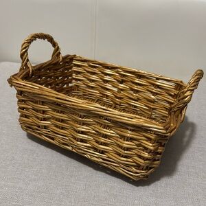 Wicker Basket with Handles